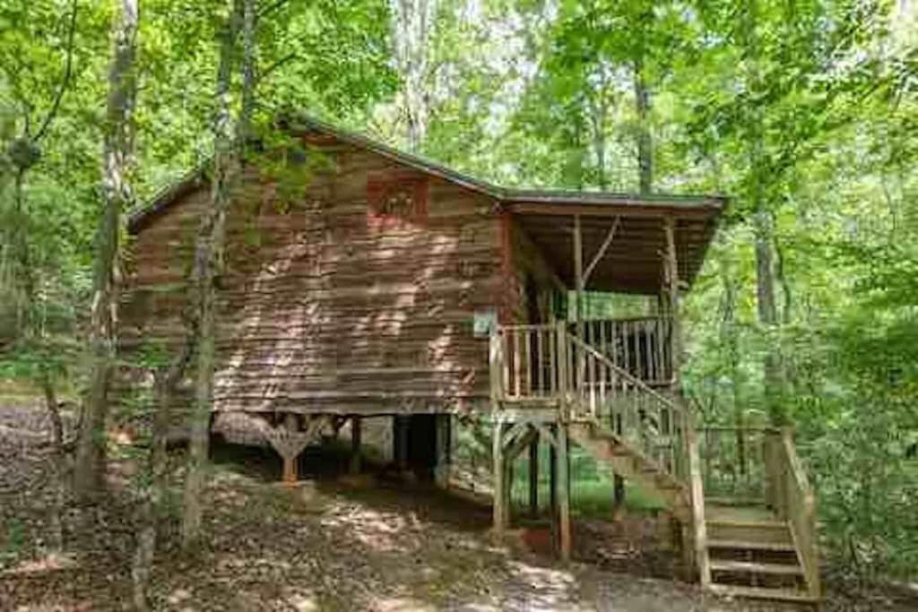 Cozy Cabin: River View With Hot Tub Dahlonega Extérieur photo